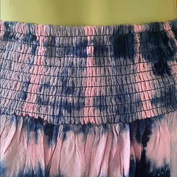New! Natural Life Boho Hippie Tie Dye Maxi Skirt - Picture 4 of 5